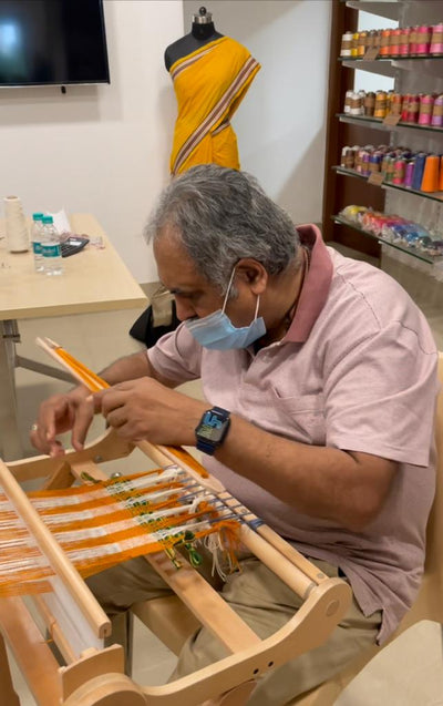 Weaving as fibre art- passion rekindled by Dilip Vyas