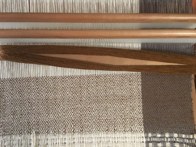 Diamond twill on Rigid heddle loom