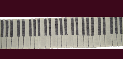 Piano keyboard scarf!